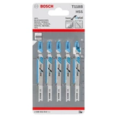 Bosch Dekupaj Bıçağı BasicforMetal T118B 5'li - 2608631014 thumbnail 2