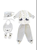 Sema Baby 5'li Set - Mavi thumbnail 1