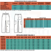 Şensel, Reflektörlü Kışlık İş Pantolonu, Lacivert, Komando Cepli -101E545- thumbnail 4