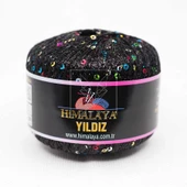 Himalaya Yıldız / Siyah Simli Renkli Pullu / 58106 thumbnail 1