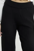 Jogger Triko Pantolon - Siyah thumbnail 5