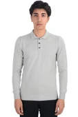 Cengiz İnler Polo Yaka Basic Erkek Triko Kazak thumbnail 5
