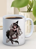 Baskılı Kupa Bardak Seramik Mug -  Witch thumbnail 2