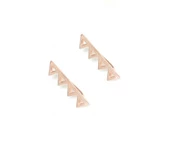 925 Ayar Gümüş Zikzak Earcuff Küpe thumbnail 6