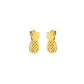 925 Ayar Gümüş Ananas Modeli Küpe thumbnail 3