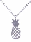925 Ayar Gümüş Orta Ananas Kolye thumbnail 10
