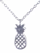 925 Ayar Gümüş Orta Ananas Kolye thumbnail 11