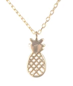 925 Ayar Gümüş Orta Ananas Kolye thumbnail 9