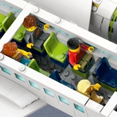 LEGO City 60367 Yolcu Uçağı (930 Parça) thumbnail 6