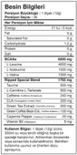 BigJoy BCAA pro ripped 432g/Limon thumbnail 2