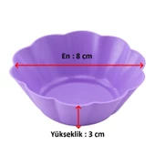 Silikon Yonca Kek ve Muffın Kalıbı 6'lı paket thumbnail 5