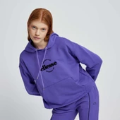 Ellesse Kadın Sweatshirt Kapüşonlu Mor thumbnail 2