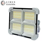 CATA CT 4698 Solar 200W Led Projektör Taşınabilir thumbnail 1
