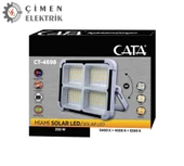 CATA CT 4698 Solar 200W Led Projektör Taşınabilir thumbnail 2