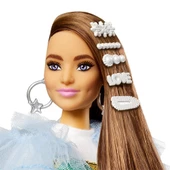 Barbie Extra Renkli Elbiseli Bebek thumbnail 3