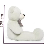 SOLE 175 cm Papyonlu DEV Boy Peluş Ayı - % 100 YERLİ thumbnail 4