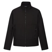 Regetta Men's Dendrick Softshell Jacket Erkek Softshell Siyah RML250 thumbnail 1