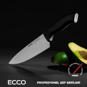 Ecco Şef Bıçağı 19 cm Siyah thumbnail 4