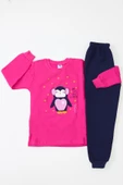 Kız Çocuk Baskılı Pijama Takımı thumbnail 10