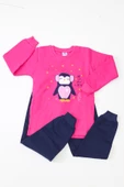 Kız Çocuk Baskılı Pijama Takımı thumbnail 9