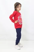 Kız Çocuk Baskılı Pijama Takımı thumbnail 2