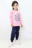 Kız Çocuk Baskılı Pijama Takımı thumbnail 3
