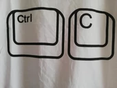 MODAVALS CTRL C/CTRL V BABA ÇOCUK TSHIRT AİLE KOMBİN - BEYAZ thumbnail 5