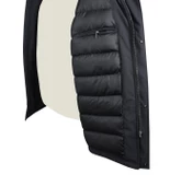 Büyük Beden Dolgulu Softshell Mont Antrasit thumbnail 6