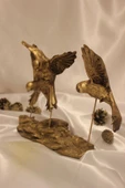 Kırlangıç Ebabil Kuşları Biblo Gold thumbnail 11
