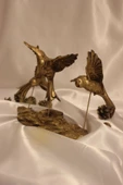 Kırlangıç Ebabil Kuşları Biblo Gold thumbnail 4