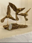 Kırlangıç Ebabil Kuşları Biblo Gold thumbnail 6