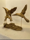 Kırlangıç Ebabil Kuşları Biblo Gold thumbnail 8