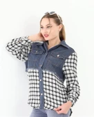 Kadın Yeni Model Kot Ceket 13386 thumbnail 4