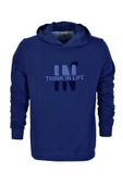 Erkek Kapüşonlu Baskılı Basic Sweatshirt R2222 BGL-ST03194 thumbnail 1