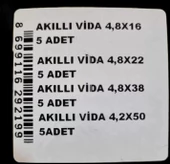MULTİPACK MATKAP UÇLU VİDA SETİ (AKILLI VİDA) thumbnail 2