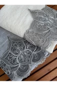 Melis ikili kadife havlu 50 × 90 thumbnail 2