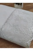Krem Pıtırcık Kadife Havlu 50&90 thumbnail 2