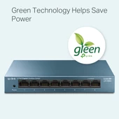 TP-LINK LS108G 8PORT 10/100/1000 YÖNETİLEMEZ SWITCH thumbnail 3