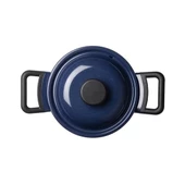 LOCK LOCK DECORE 20 CM DERIN TENCERE MAVI/NAVY thumbnail 2