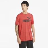 Puma 58673611 Ess Heather Tee Erkek Tişört thumbnail 1