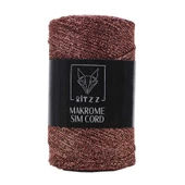 Makrome Sim Cord 2 MM Bronz thumbnail 1