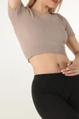 DoReMi Seamless Kısa Kollu Crop thumbnail 2