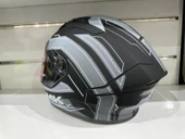 Kask Smk MA261Stellar Bolt Mat Siyah/Gri thumbnail 3