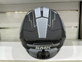 Kask Smk MA261Stellar Bolt Mat Siyah/Gri thumbnail 2