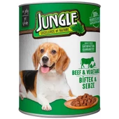 Jungle Köpek Konservesi Biftekli Sebzeli 415 GR thumbnail 2