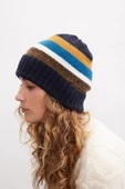Peraluna MELODY BEANIE Çizgili Bere Triko Şapka - Multi thumbnail 3