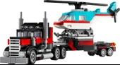 LEGO Creator 31146 Flatbed Truck with Helicopter thumbnail 3