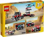 LEGO Creator 31146 Flatbed Truck with Helicopter thumbnail 2