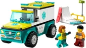 LEGO City 60403 Emergency Ambulance thumbnail 3