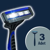 Arko Tıraş Bıçağı T3 Blister 3'lü thumbnail 2